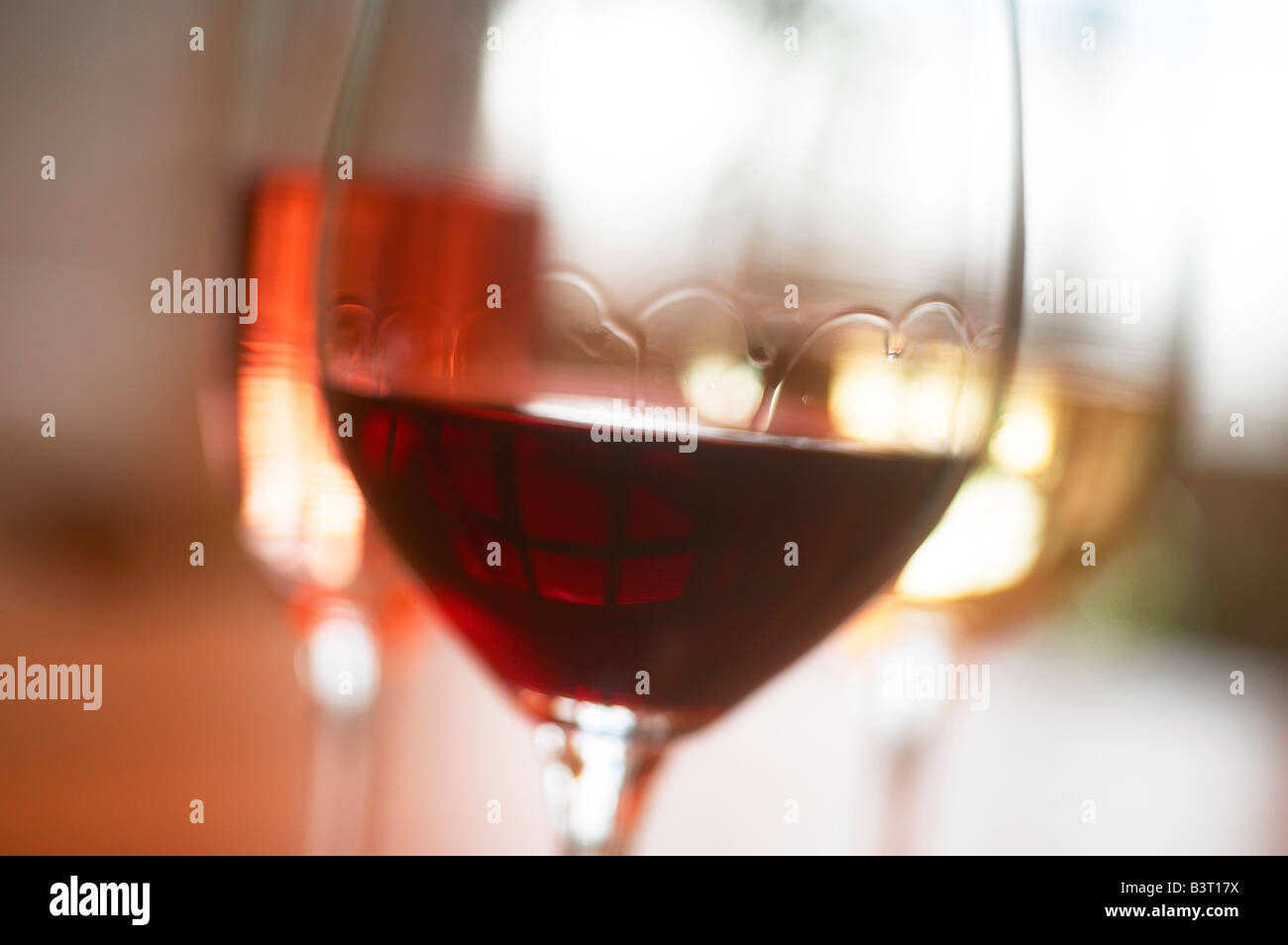 WINE GLASS WITH LEGS Stock Photo Alamy