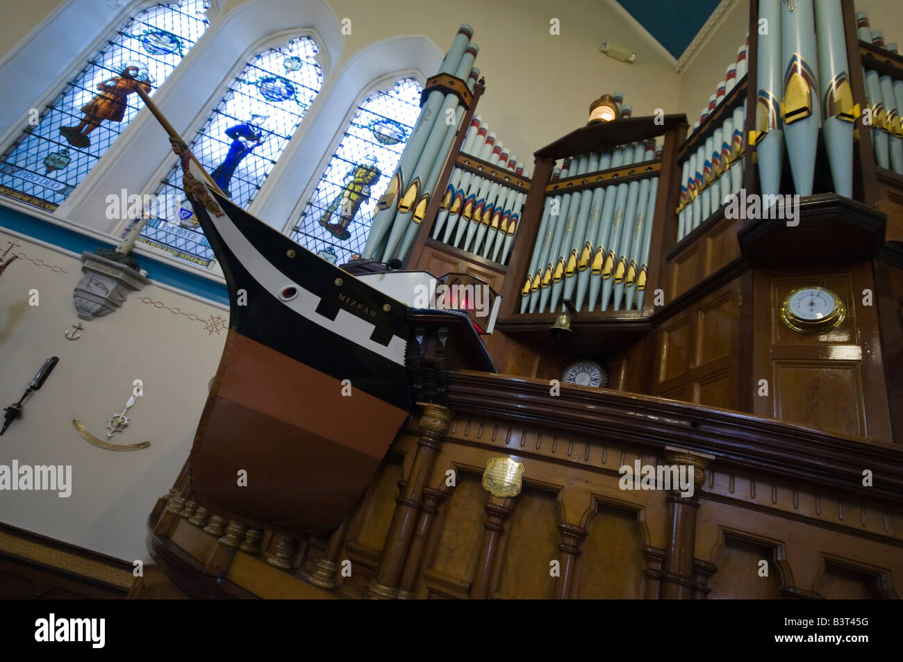 Ship Shaped Pulpit of the Sinclair Seamens Presbyterian Church, Belfast