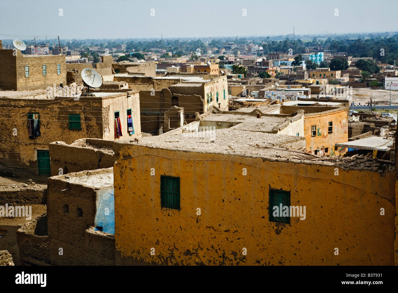 Rural village near Luxor, Egypt Stock Photo - Alamy