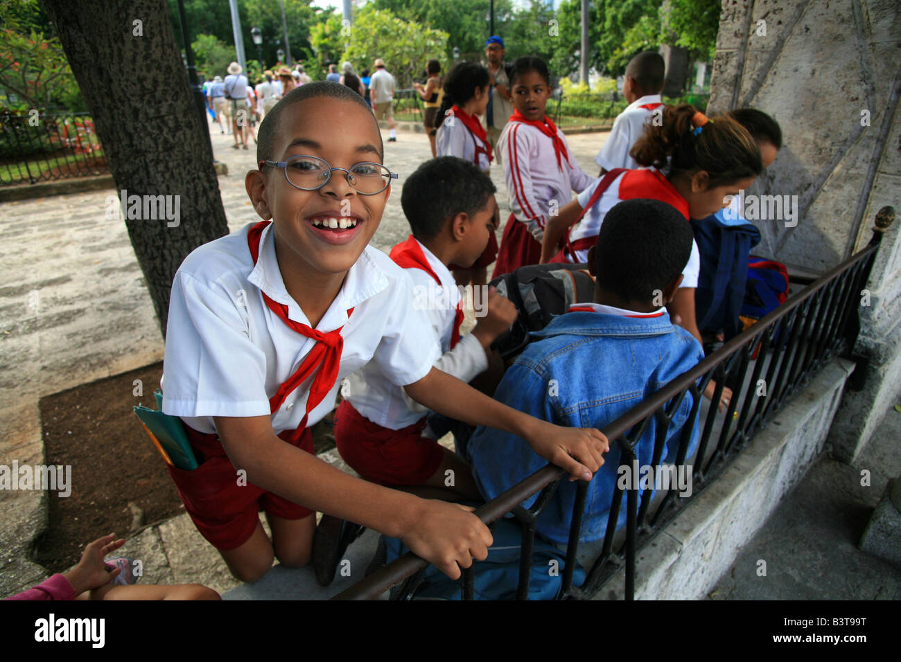 Students, Havana, Cuba, West Indies, Central America Stock Photo - Alamy