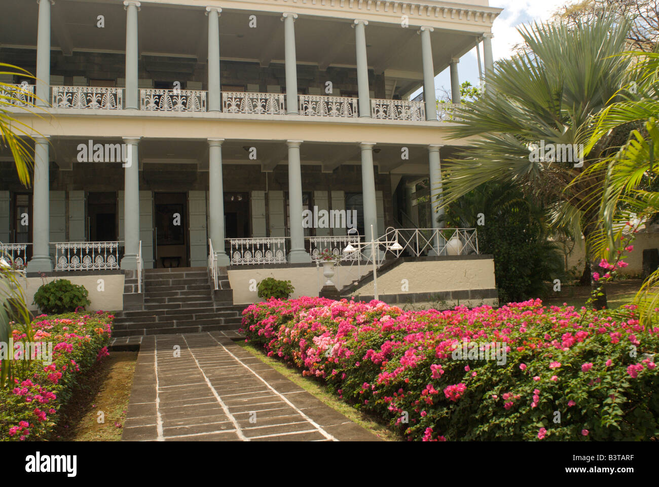 Mauritius, Port Louis. Eveche de Port Louis, a grand colonnaded