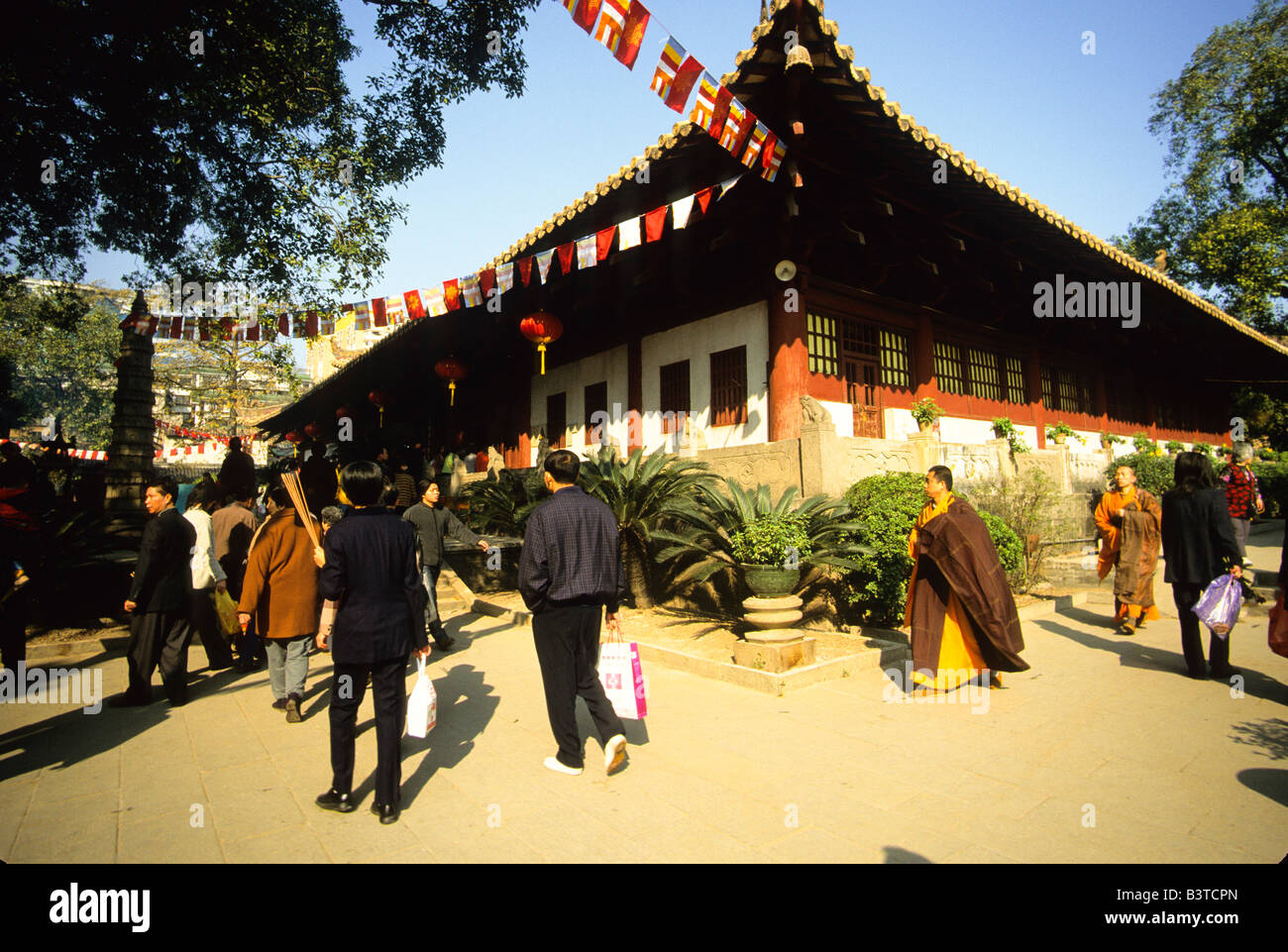 Temple of Bright Filial Piety in Guangzhou People's Republic of China Stock Photo