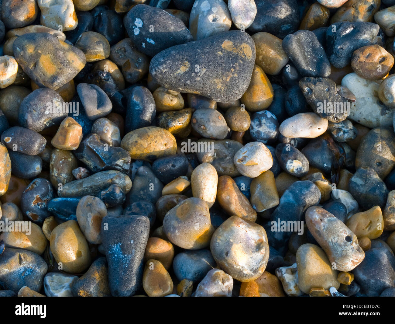 closeup of pebbles on a beach Stock Photo - Alamy