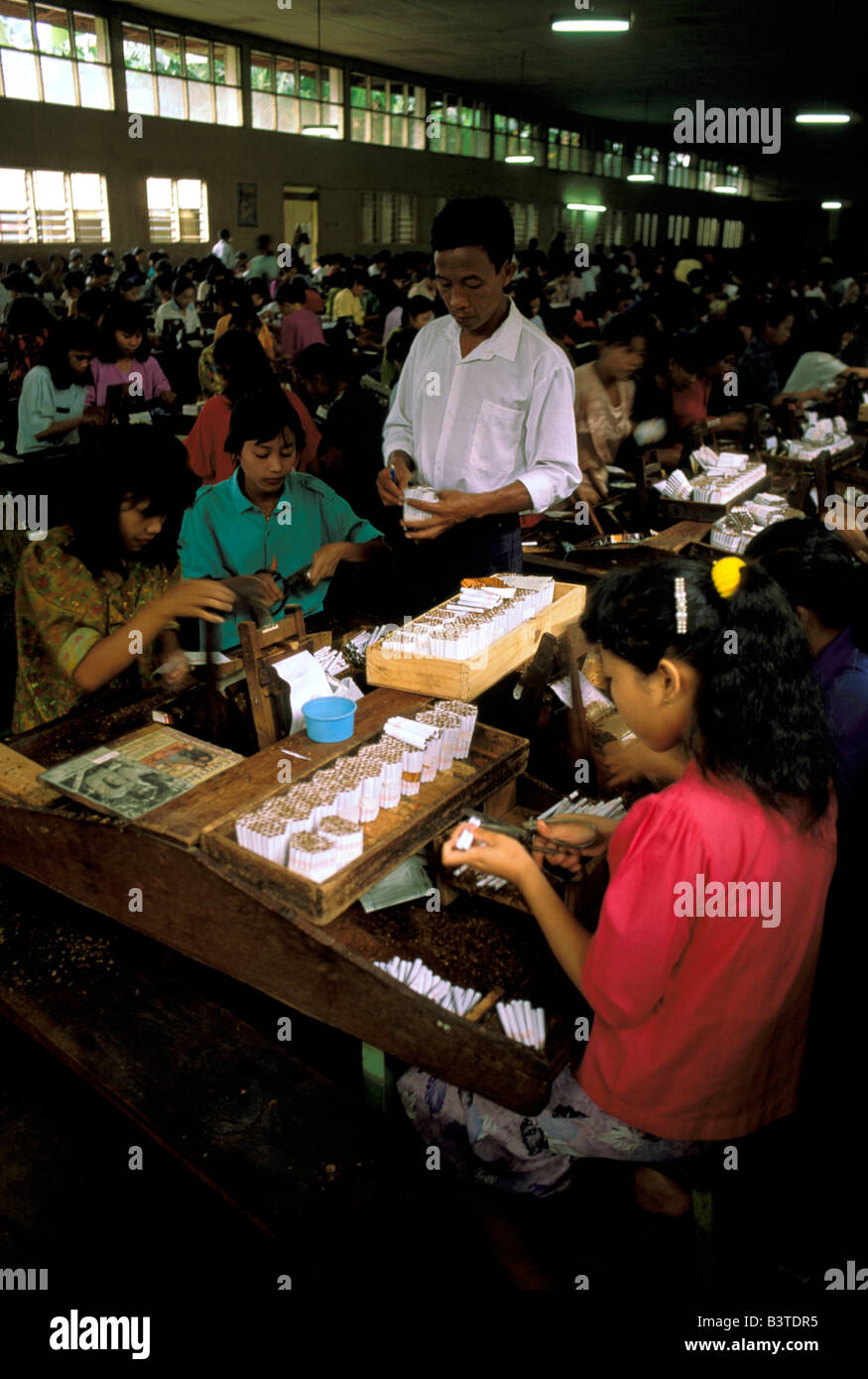 Cigarette production and asia hi-res stock photography and images - Alamy