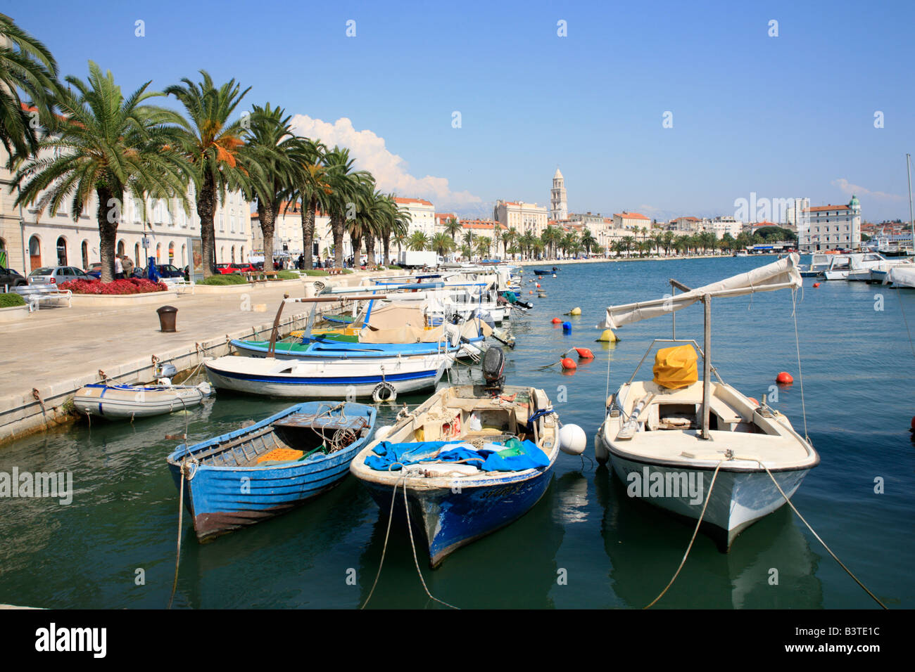 Fishing Boats At The Harbour Of Split Central Dalmatia Republic Of fishing-boats-at-the-harbour-of-split-central-dalmatia-republic-of