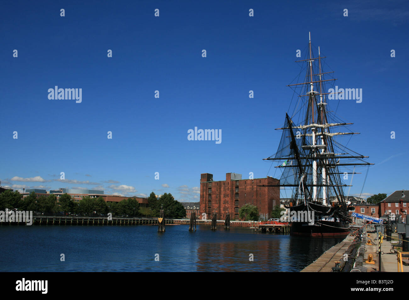 USS Constitution (Old Ironside) in Boston Stock Photo Alamy