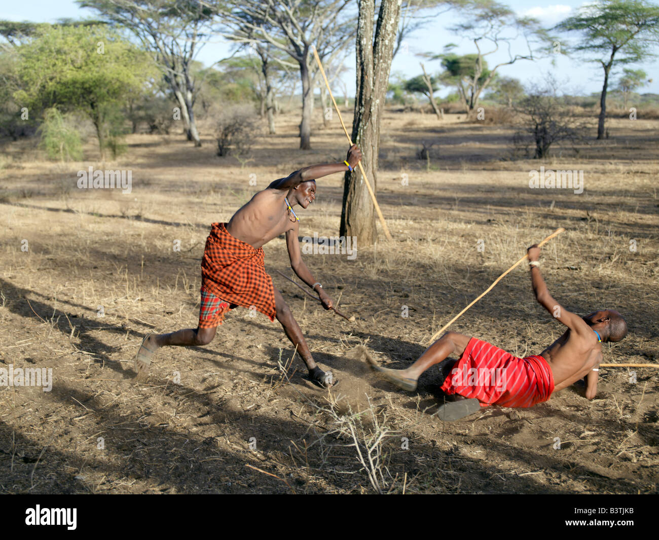 Stick Fighting (Silambam) Action Editorial Stock Photo - Image of sport,  recreation: 9563083