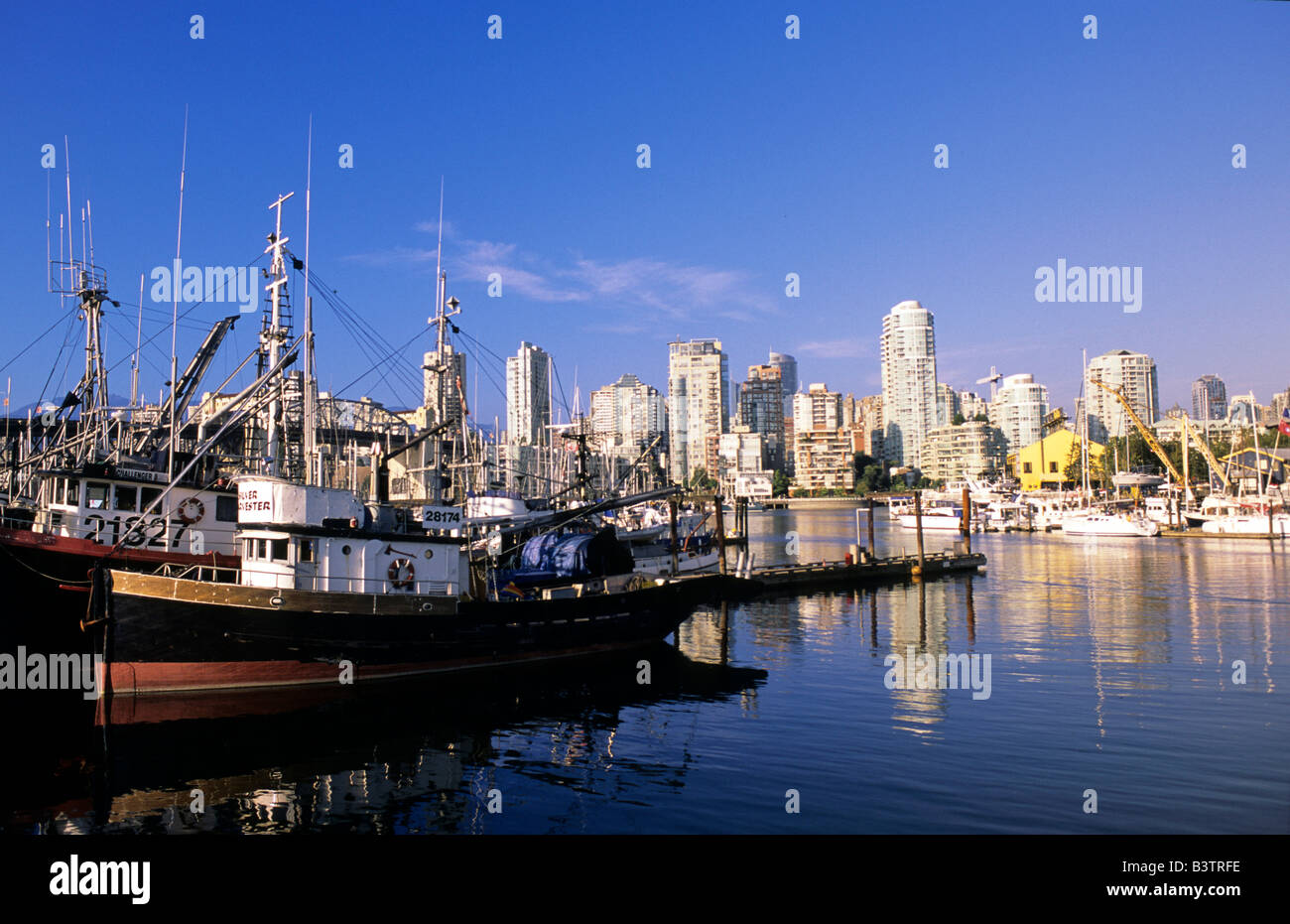 Vancouver waterfront, British Columbia, Canada Stock Photo - Alamy