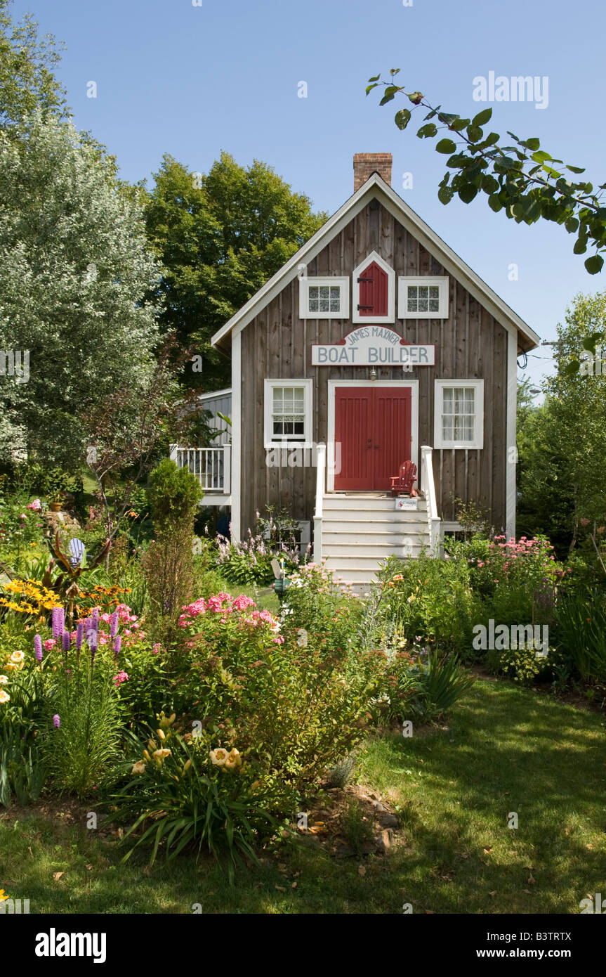 Boat Builder's House, Lunenburg, Nova Scotia, Canada Stock Photo Alamy