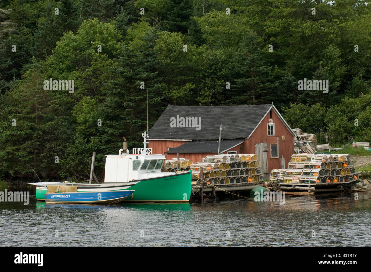 Lobster Boat, Eastern Shore, Nova Scotia, Canada Stock Photo Alamy