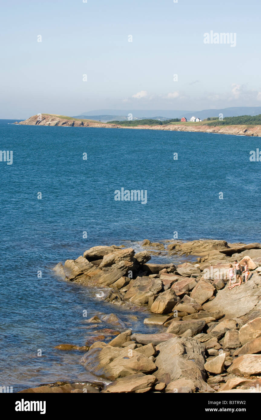 Whale Cove, Cape Breton, Nova Scotia, Canada Stock Photo Alamy