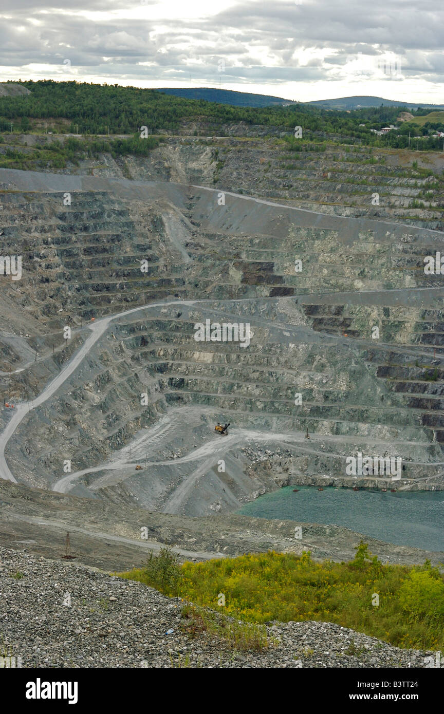 North America, Canada, Quebec, CentreduQuebec, Asbestos. Asbestos