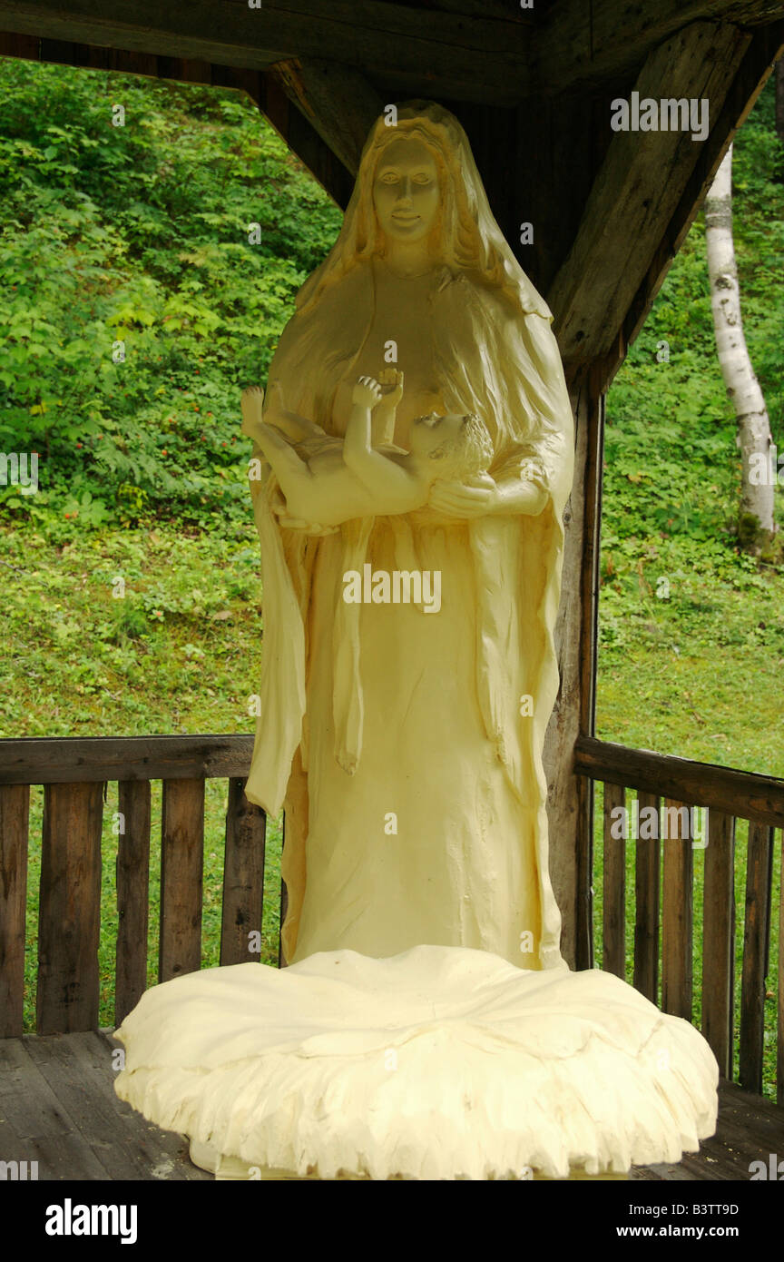 North America, Canada, Quebec, Saguenay, RiviereEternite Stock Photo