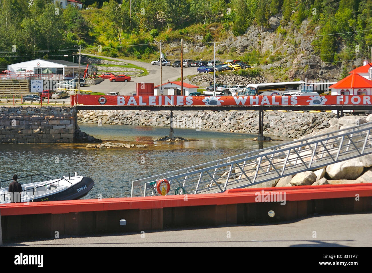 North America, Canada, Quebec, Charlevoix, BaieSainteCatherine Stock