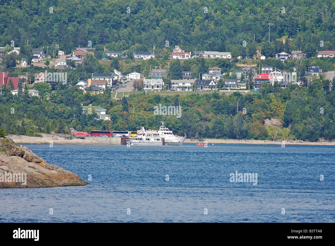 North America, Canada, Quebec, Charlevoix, BaieSainteCatherine Stock