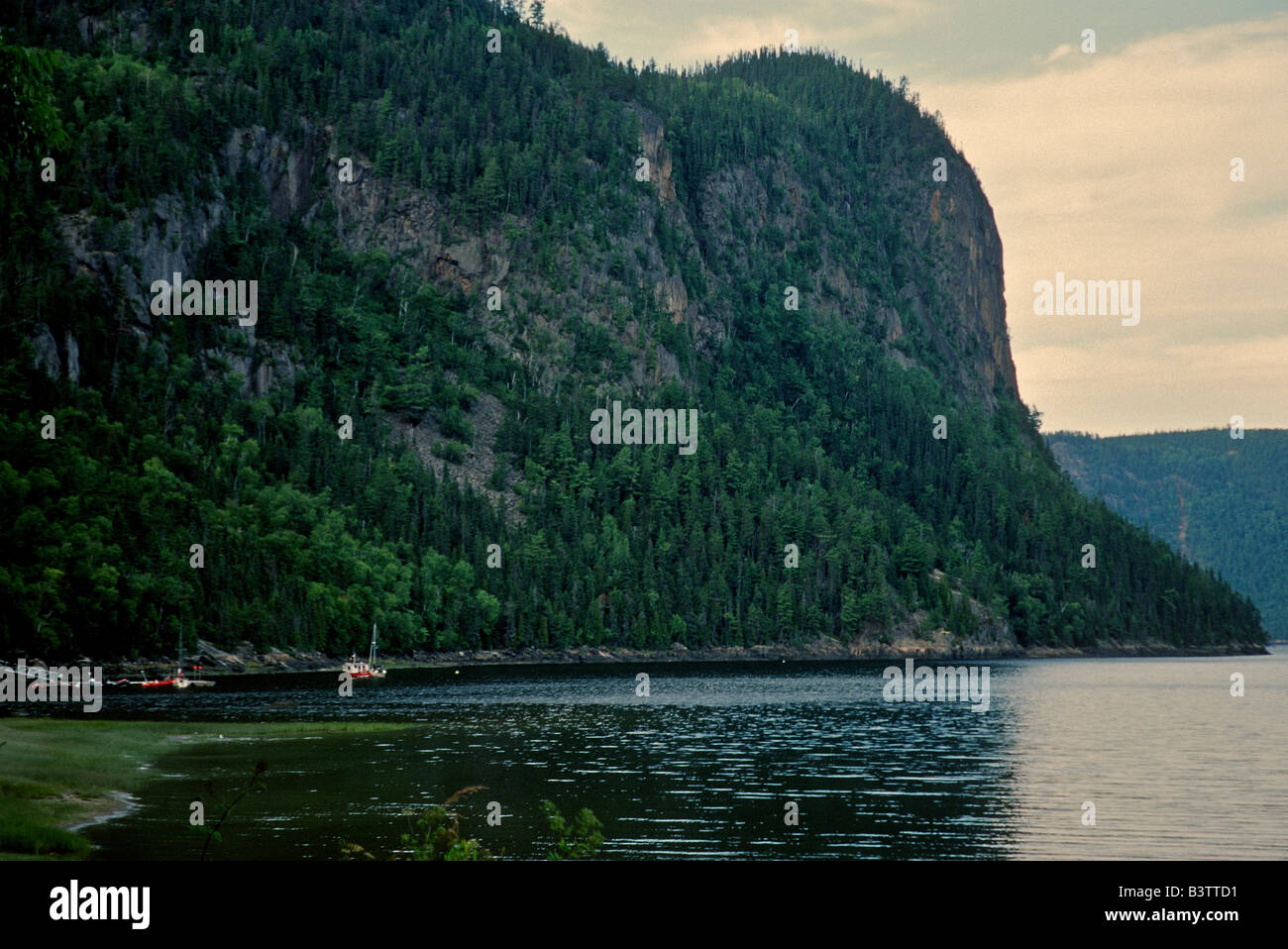 North America, Canada, Quebec, Saguenay, RiviereEternite. Cap Trinite