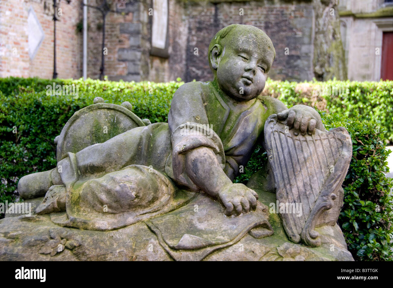 Europe, Belgium, Brugge (aka Brug or Bruge). Historic Brugge, UNESCO World Heritige Site. Stock Photo