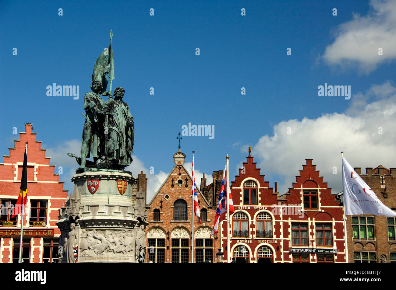 Belgium, Brugge. UNESCO World Heritige Site. Stock Photo