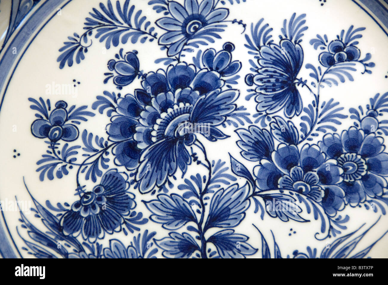 Netherlands (aka Holland), Delft. Royal Delft Factory since 1653. Classic Blue Delft pottery