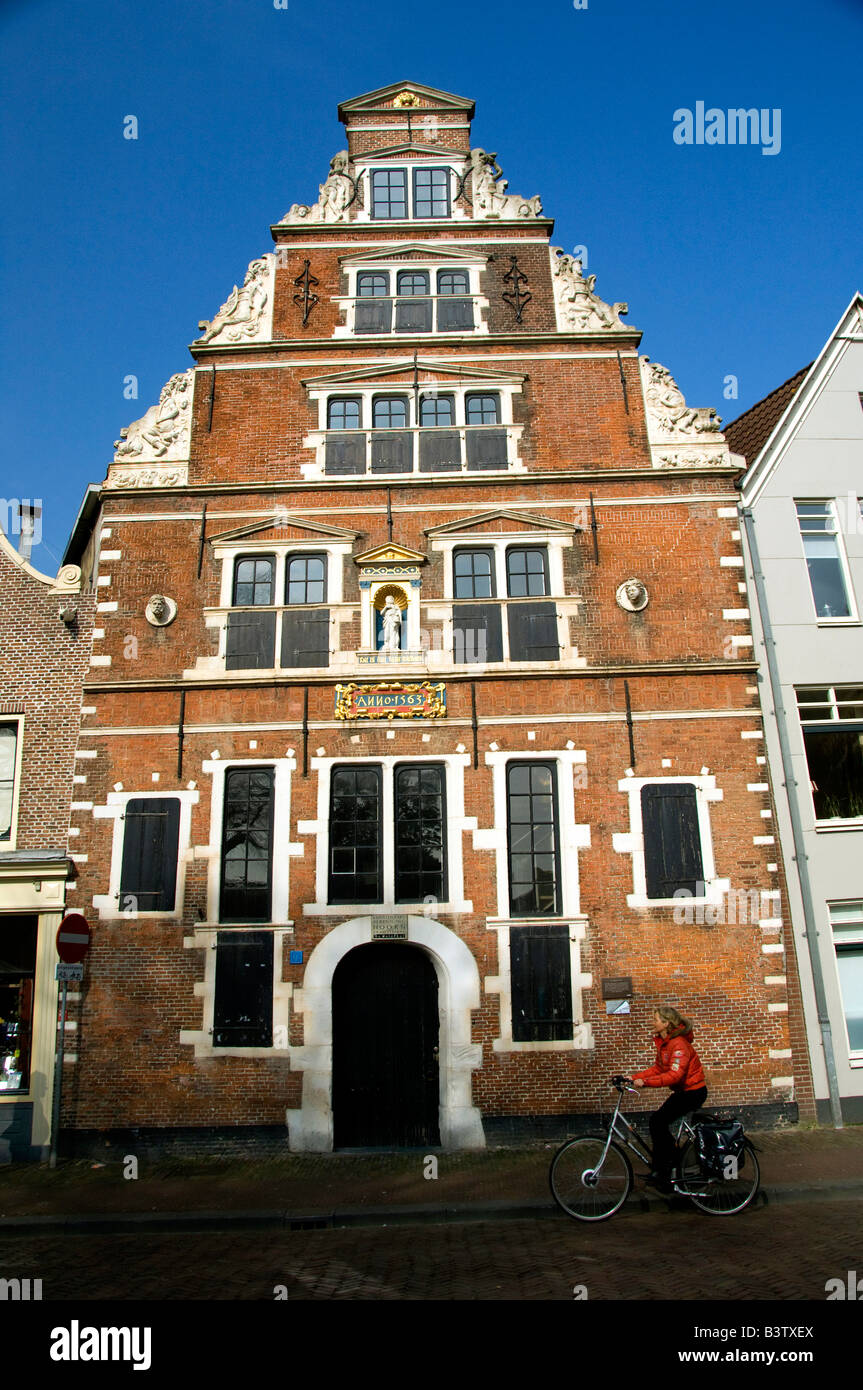 zondaar een kopje Verlaten Netherlands (aka Holland), Hoorn. Sint Jans Gasthuis (aka Boterhal or  butter house) early-Renaissance facade Stock Photo - Alamy