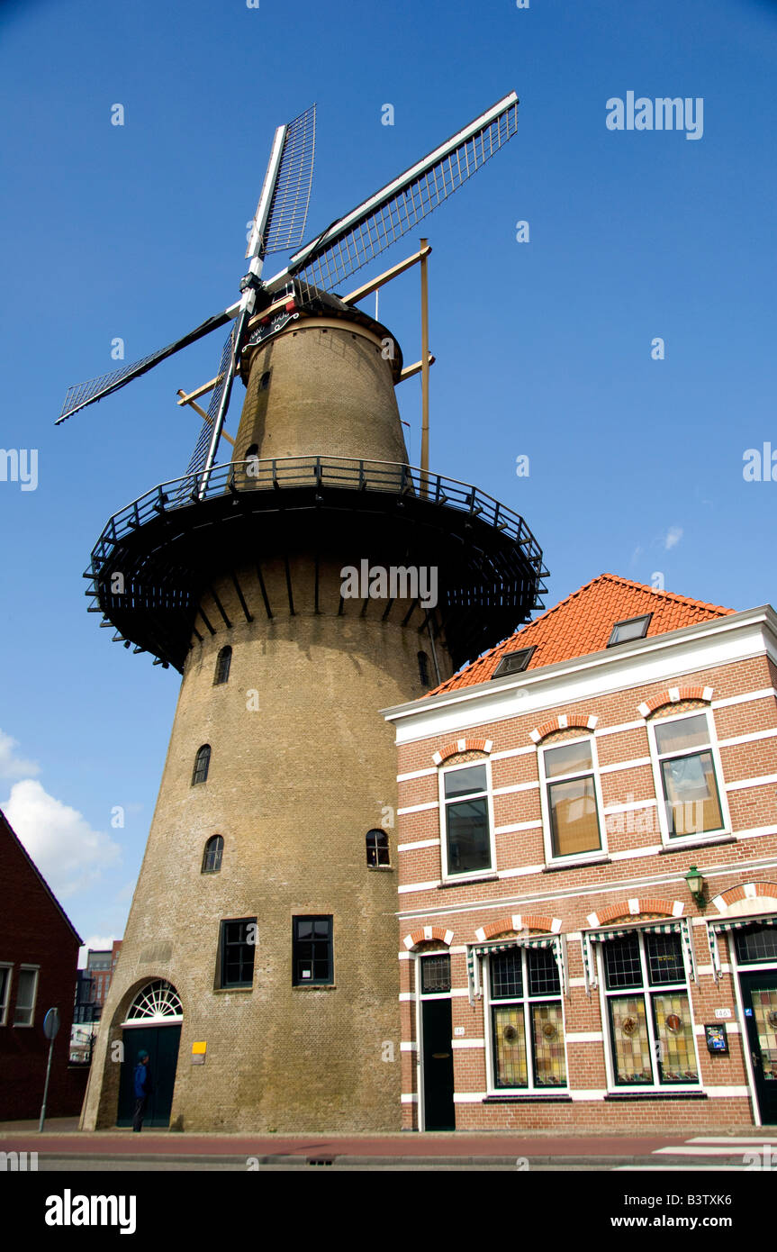 Netherlands (aka Holland), Dordrecht. Oldest town in Holland. Historic