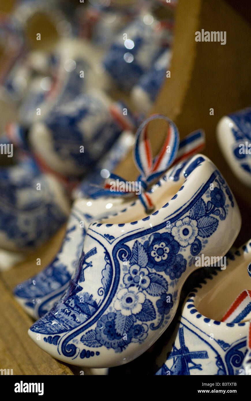 Netherlands (aka Holland), Zaandam. Zaanse Schans, Wooden Shoe Museum