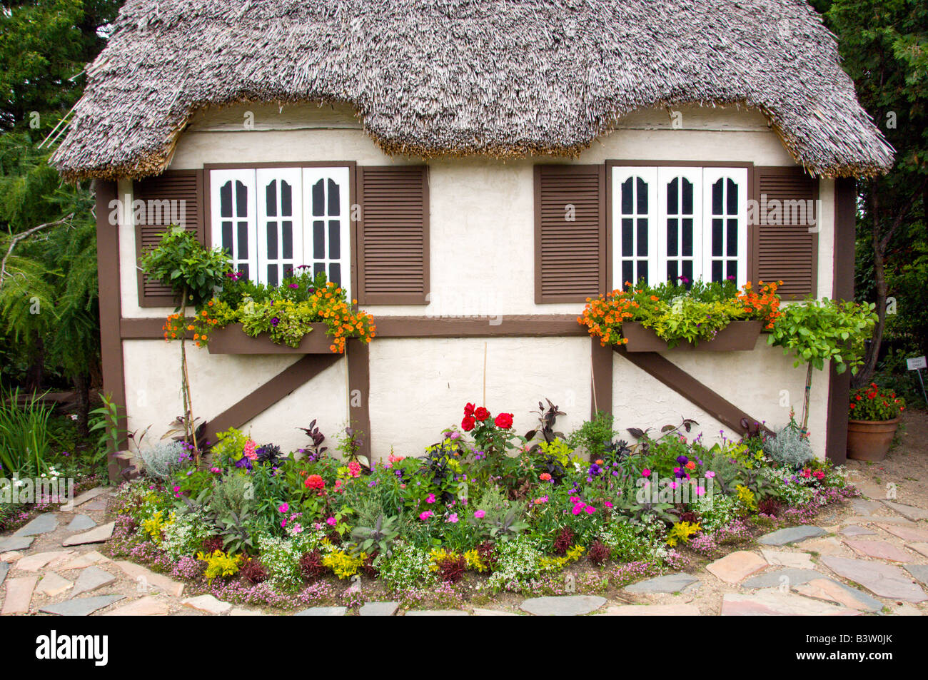 Grandma s Cottage in the English Gardens of the Assiniboine Park in