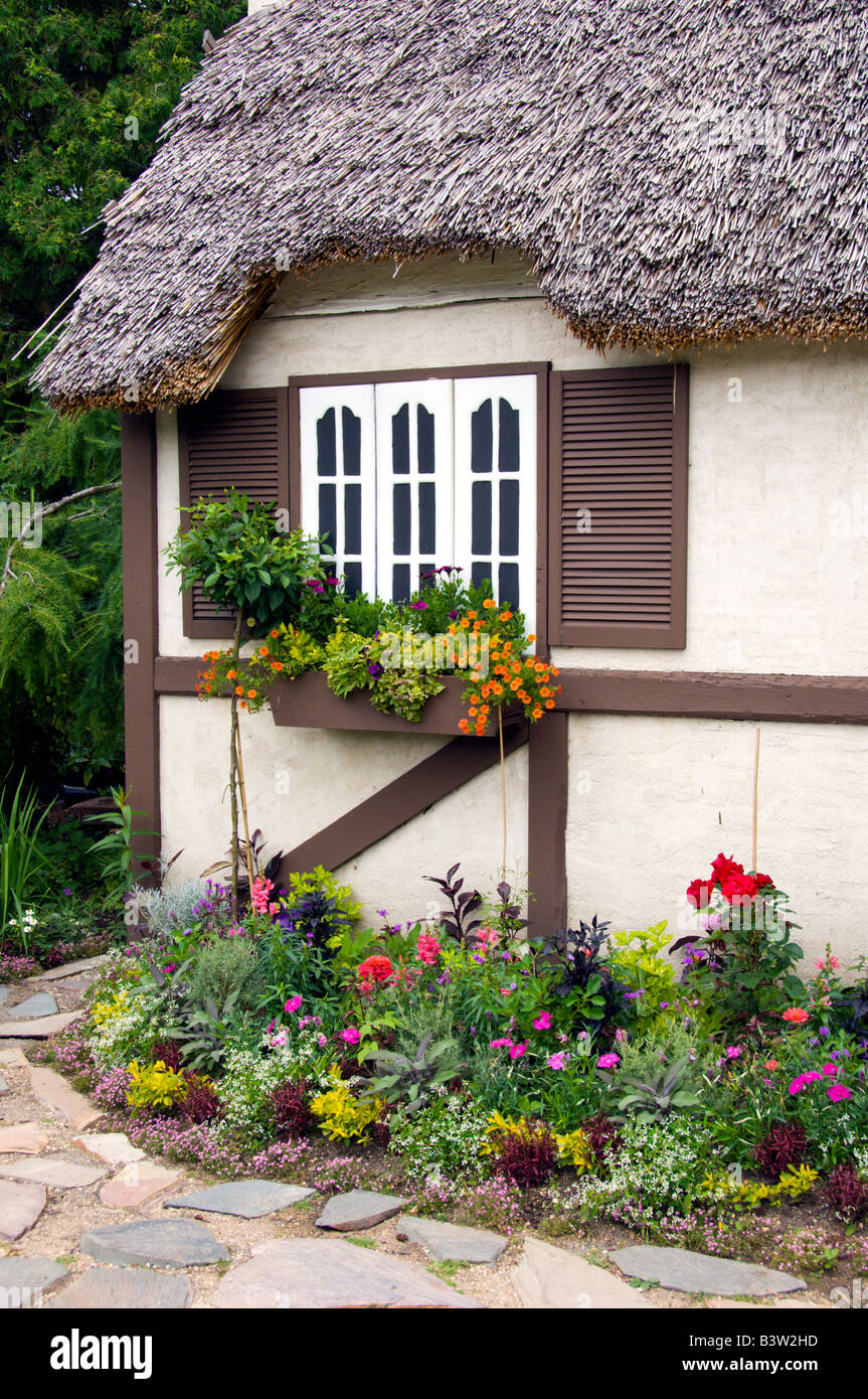Grandma s Cottage in the English Gardens of the Assiniboine Park in