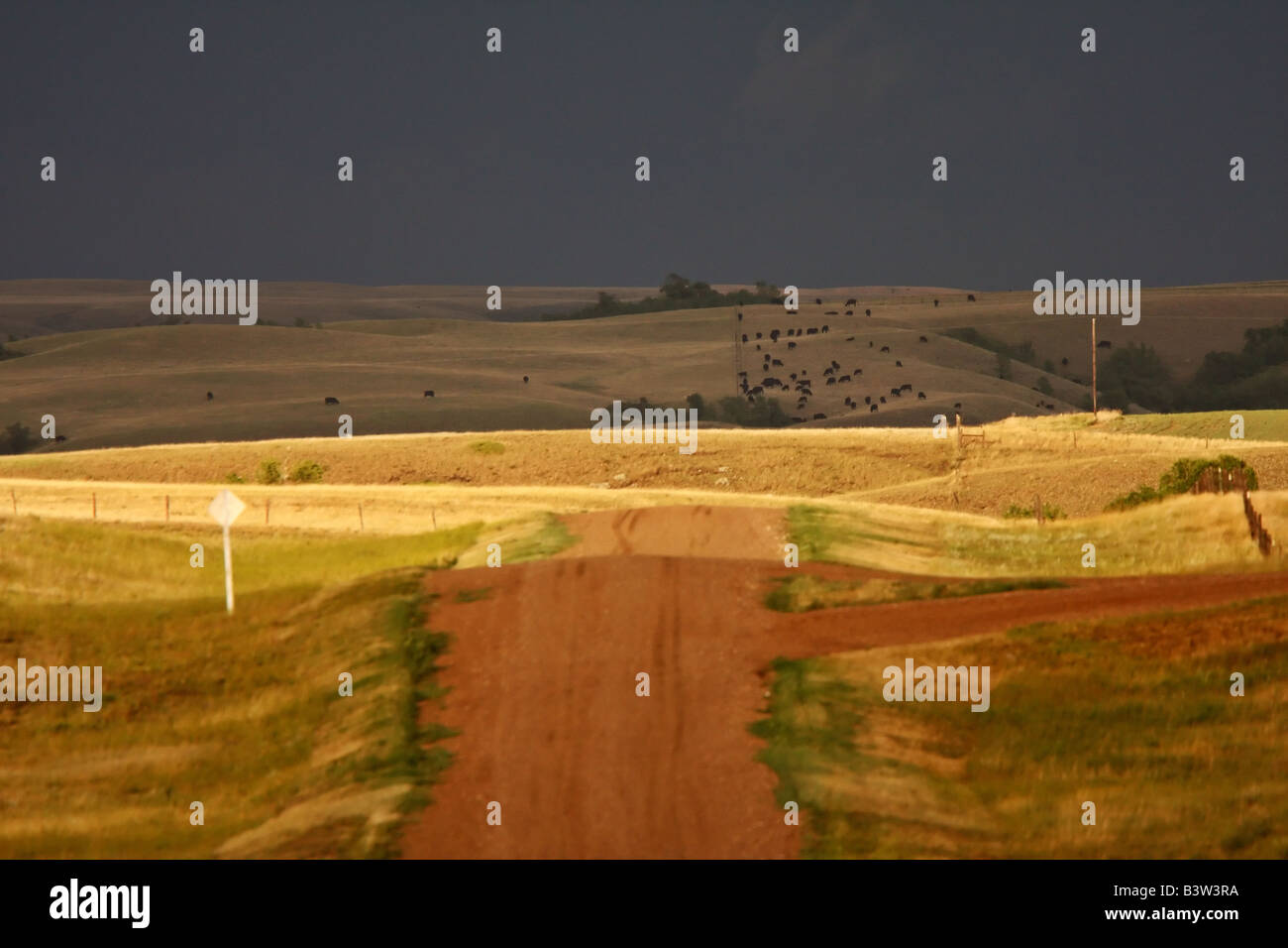 Storm clouds in Saskatchewan Stock Photo - Alamy