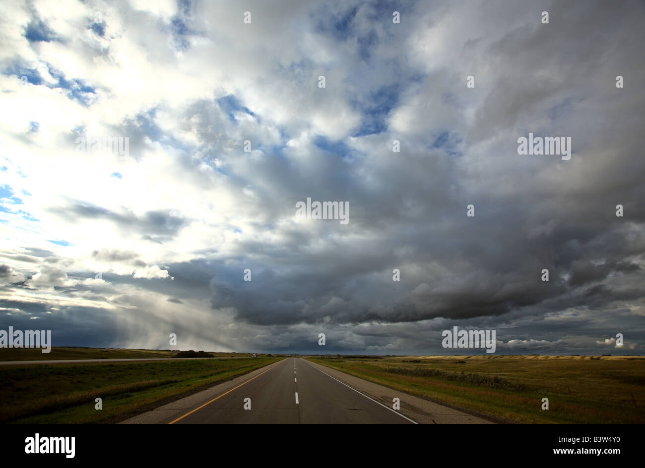 Storm clouds in Saskatchewan Stock Photo - Alamy