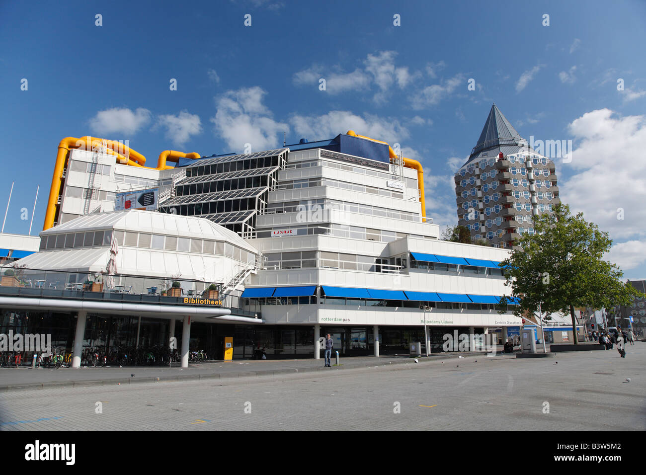 Modern architecture, Rotterdam, Netherlands Stock Photo