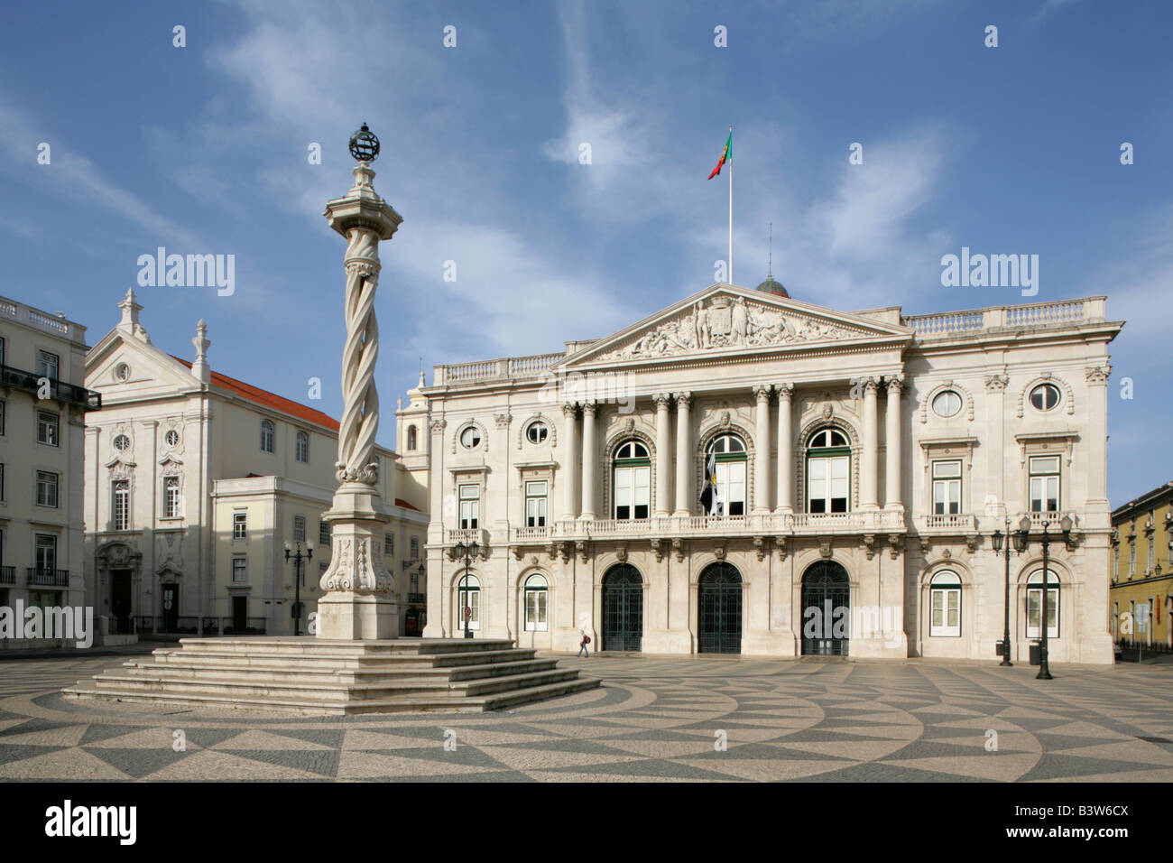 Camara Municipal or City Hall, Praca do Municipio, Lisbon, Portugal