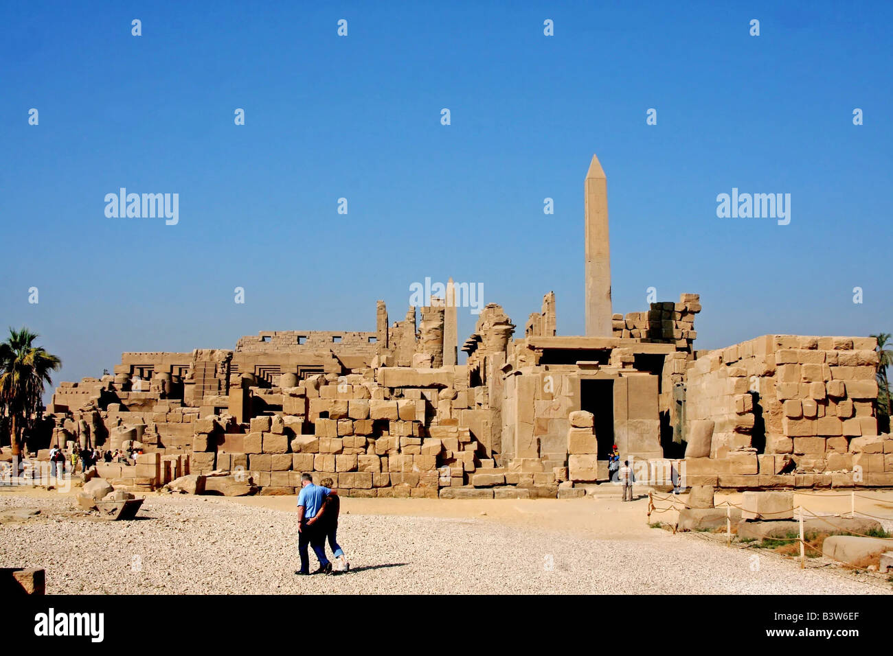 Egypt - Temple Of Karnak Stock Photo - Alamy