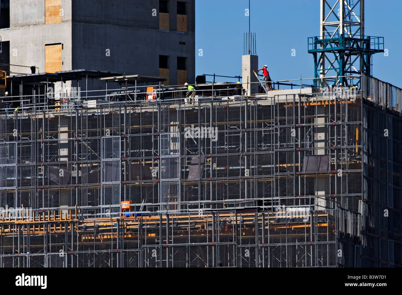 Construction / A Commercial Building Development is under Construction.Melbourne Victoria