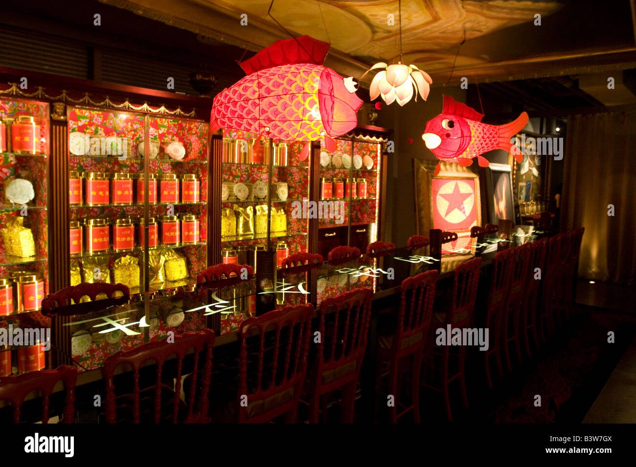 Lan Club Phillipe Starck Design Restraurant Stock Photo