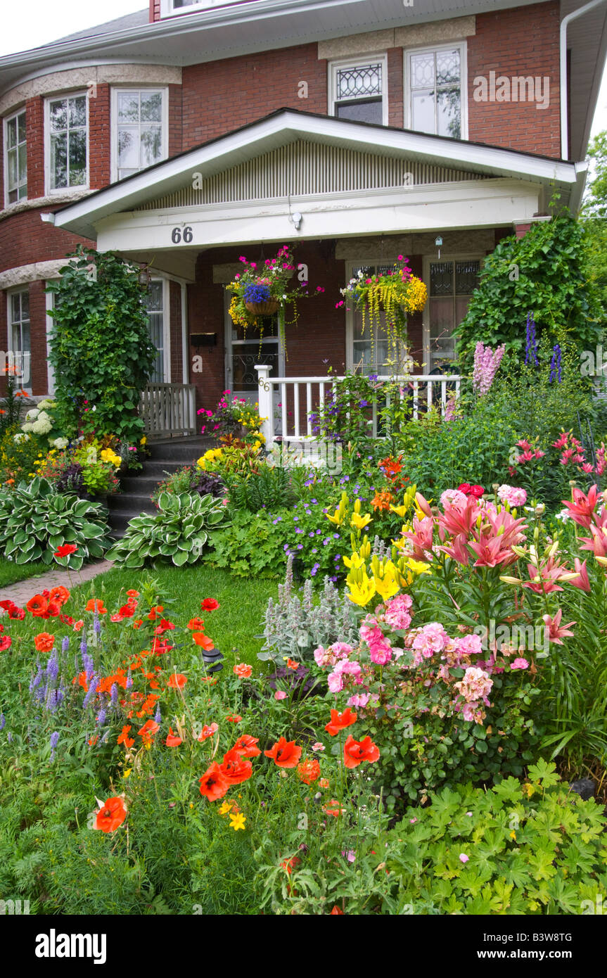 A Wolseley area home front yard and boulevard planted with spring