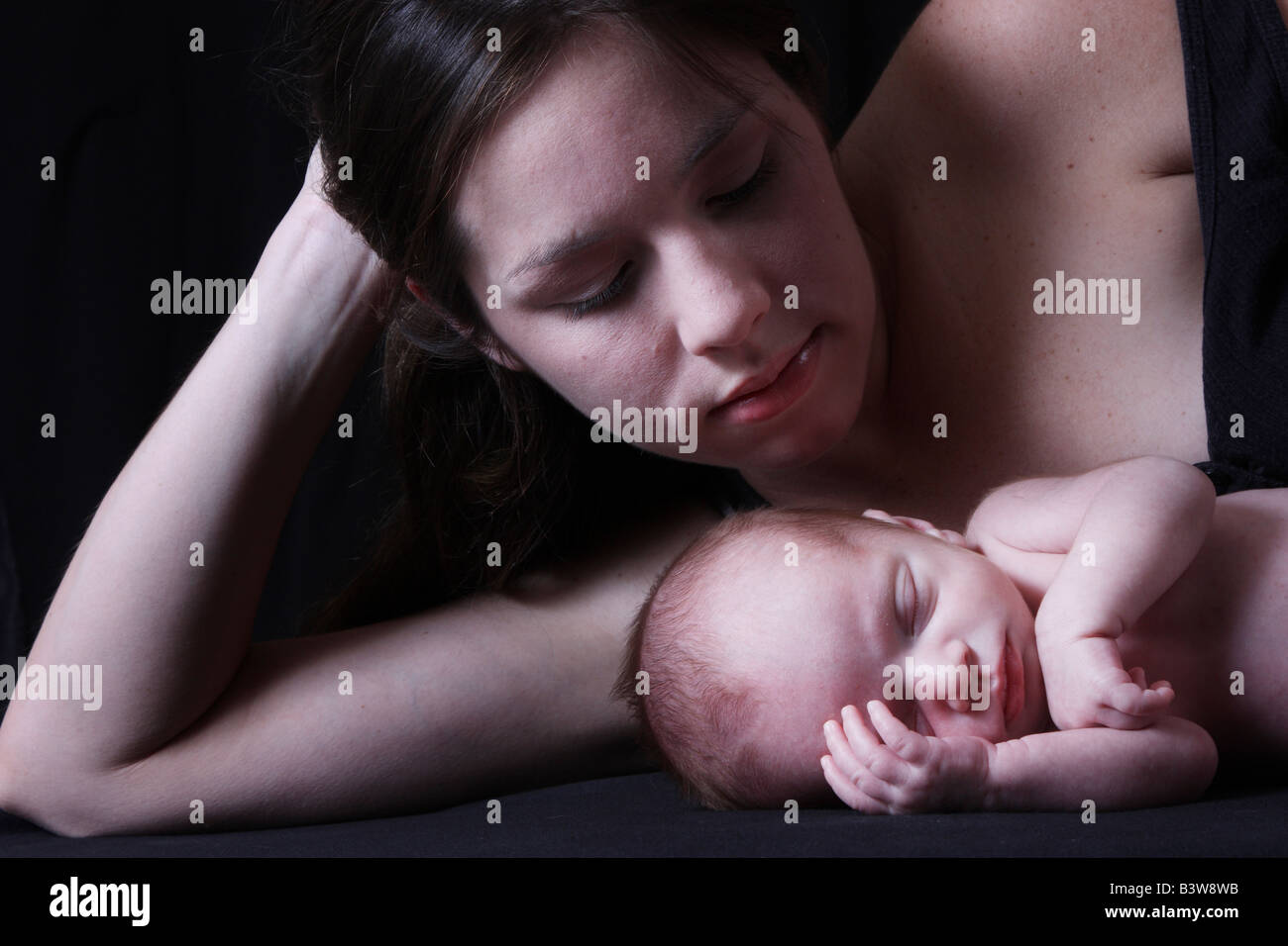 Happy mother baby son doctor hi-res stock photography and images - Alamy