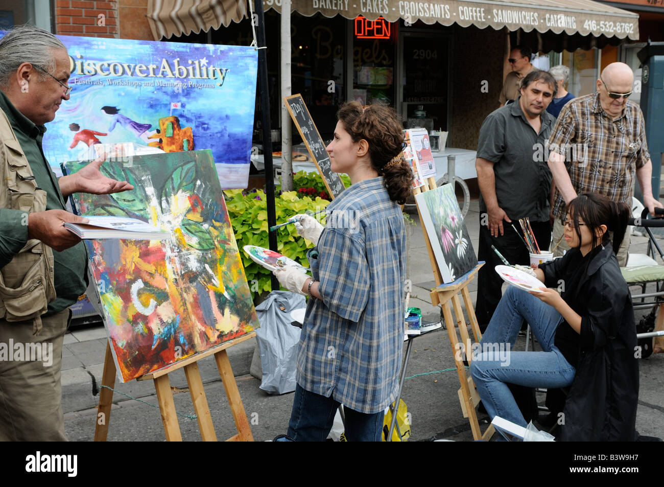The Junction Arts Festival, Toronto, Ontario, Canada Stock Photo Alamy