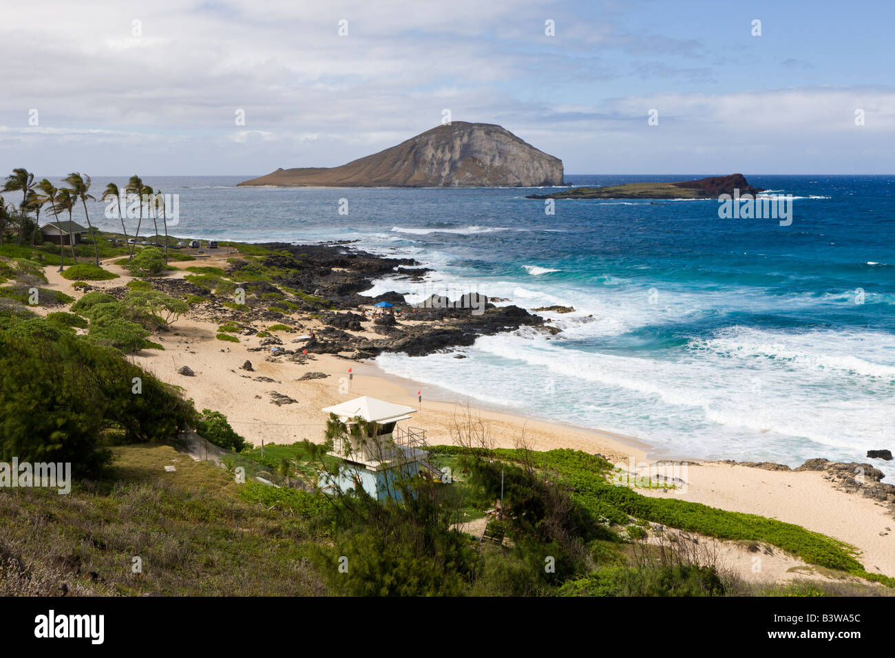 Makapuu Beach and Manana Bird Sanctuaries Oahu Pacific Ocean Hawaii USA
