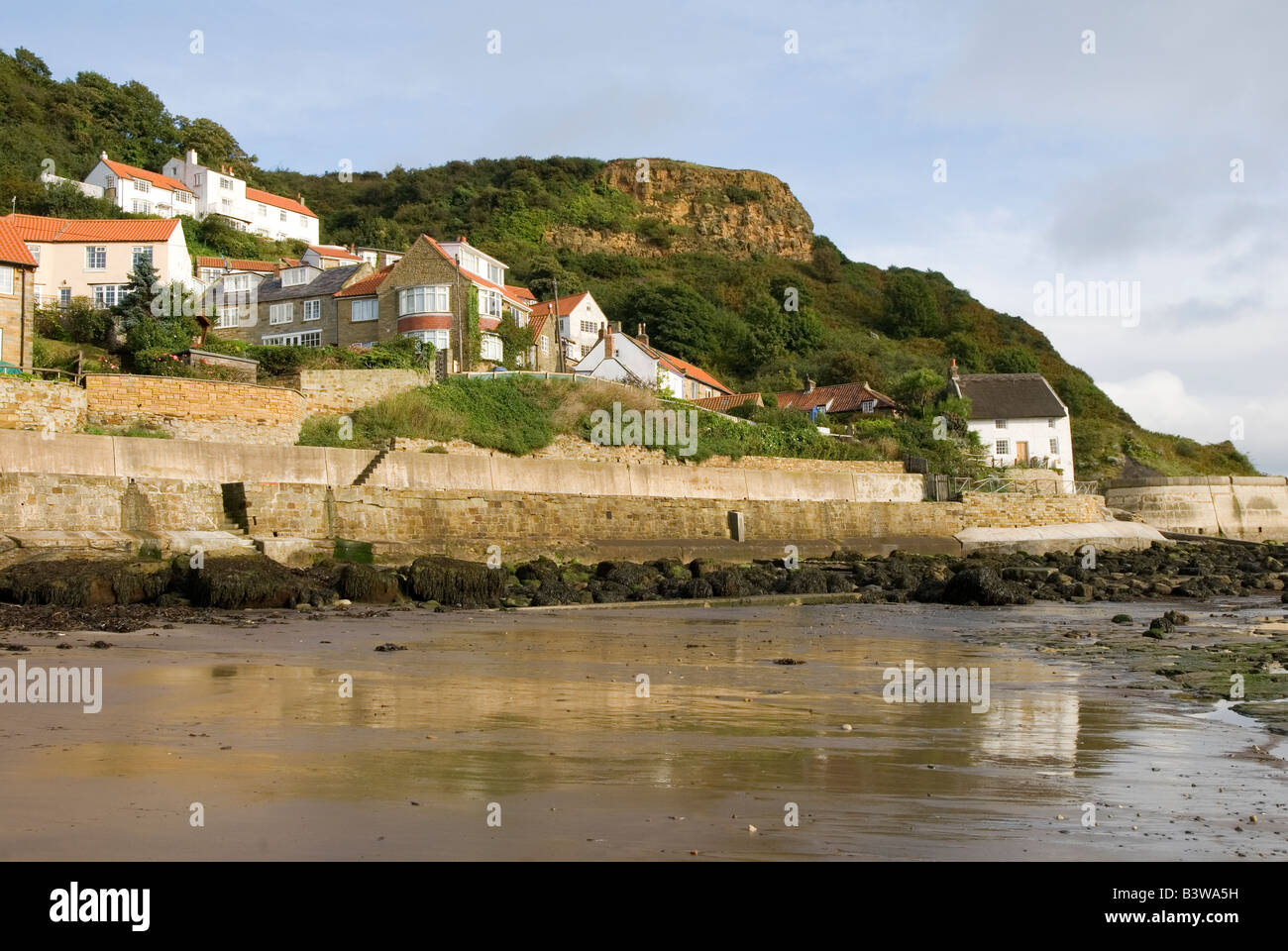 Runswick Bay North Yorkshire Stock Photo Alamy