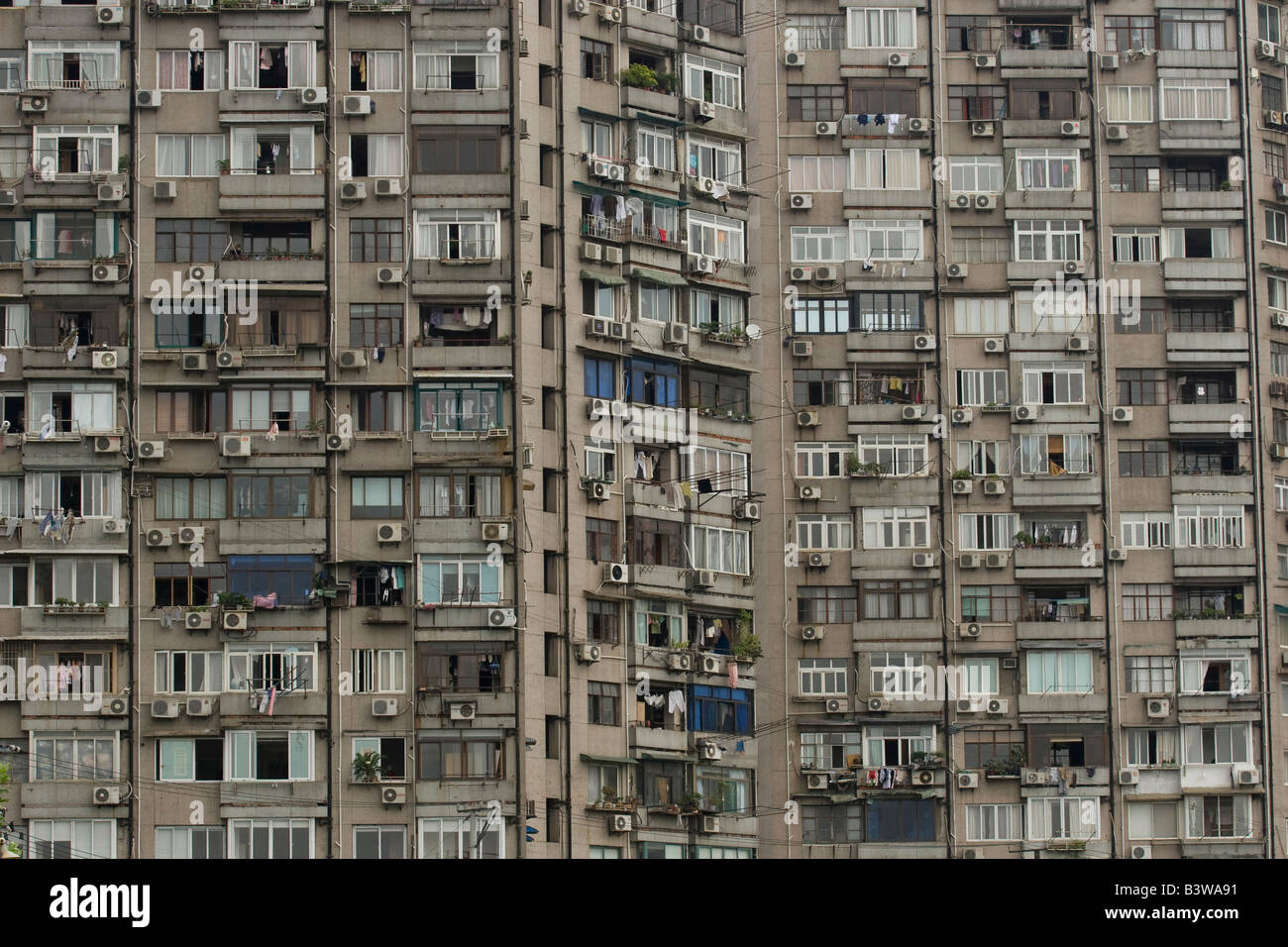 Chinese Housing in Shanghai Stock Photo Alamy