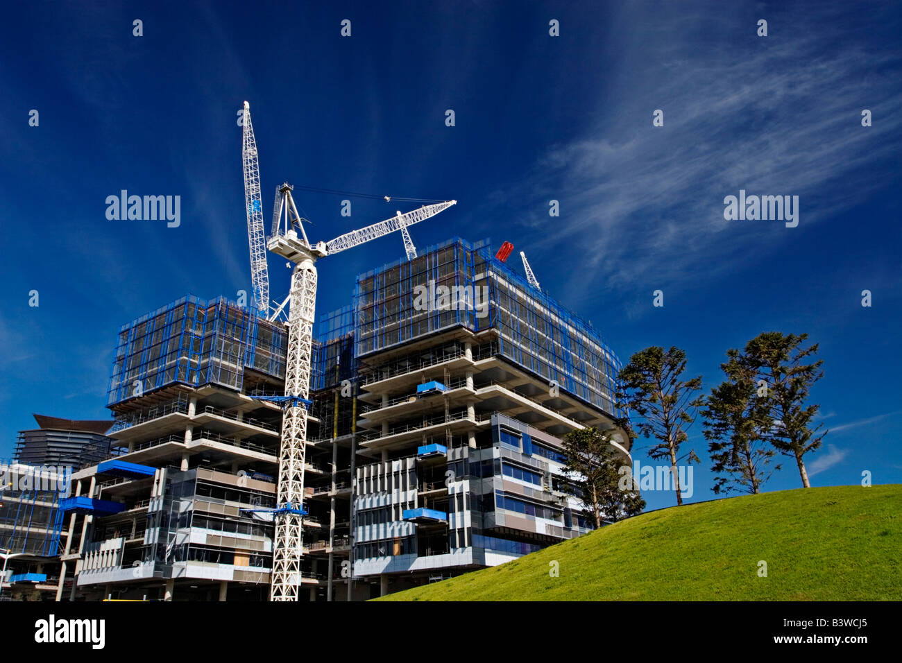 Construction / A Commercial Building Development is under Construction.Melbourne Victoria