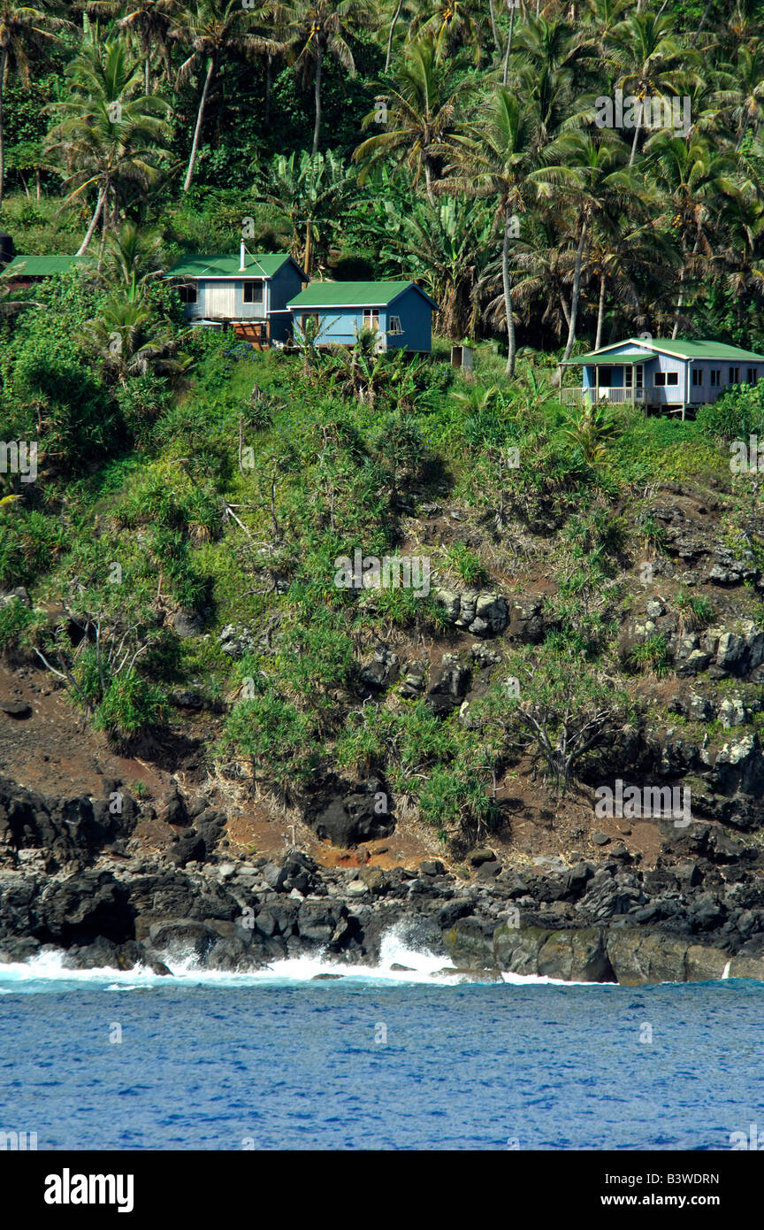 South Pacific, British Overseas Teritory, Pitcairn Island. Rocky