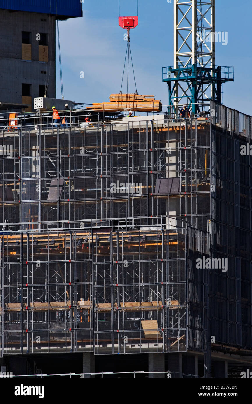 Construction / A Commercial Building Development is under Construction.Melbourne Victoria