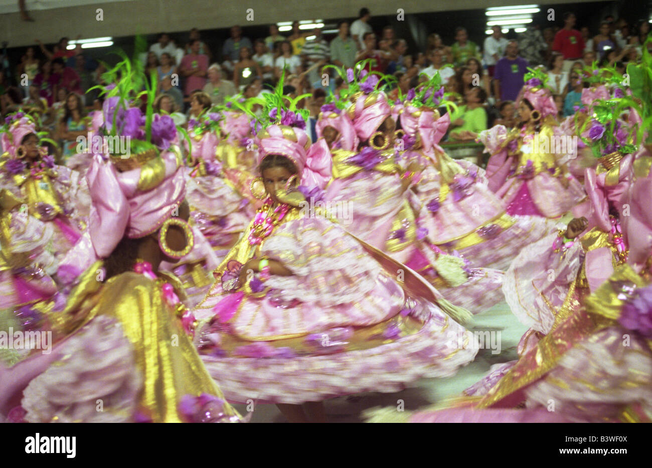 Rio de Janeiro, Brazil. Carnaval in the SambÛdromo. Stock Photo