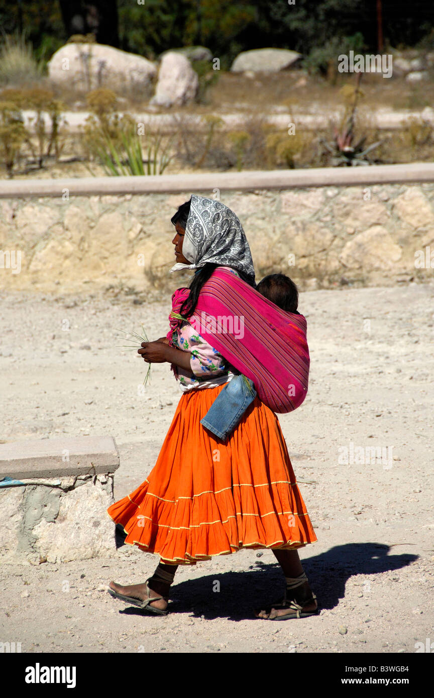 Mexico, Chihuahua, Copper Canyon. Tarahumara Indian Stock Photo Alamy