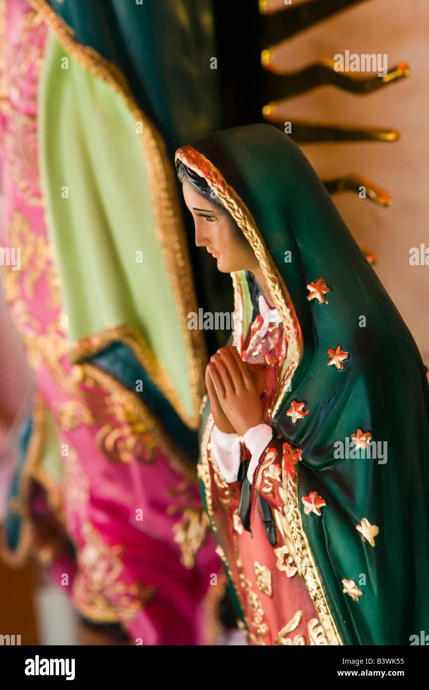 Mexico, Guerrero, Petatlan. Virgin of Guadalupe Art at the Santuario  Nacional del Padre Jesus de Petatlan Sanctuary Stock Photo - Alamy