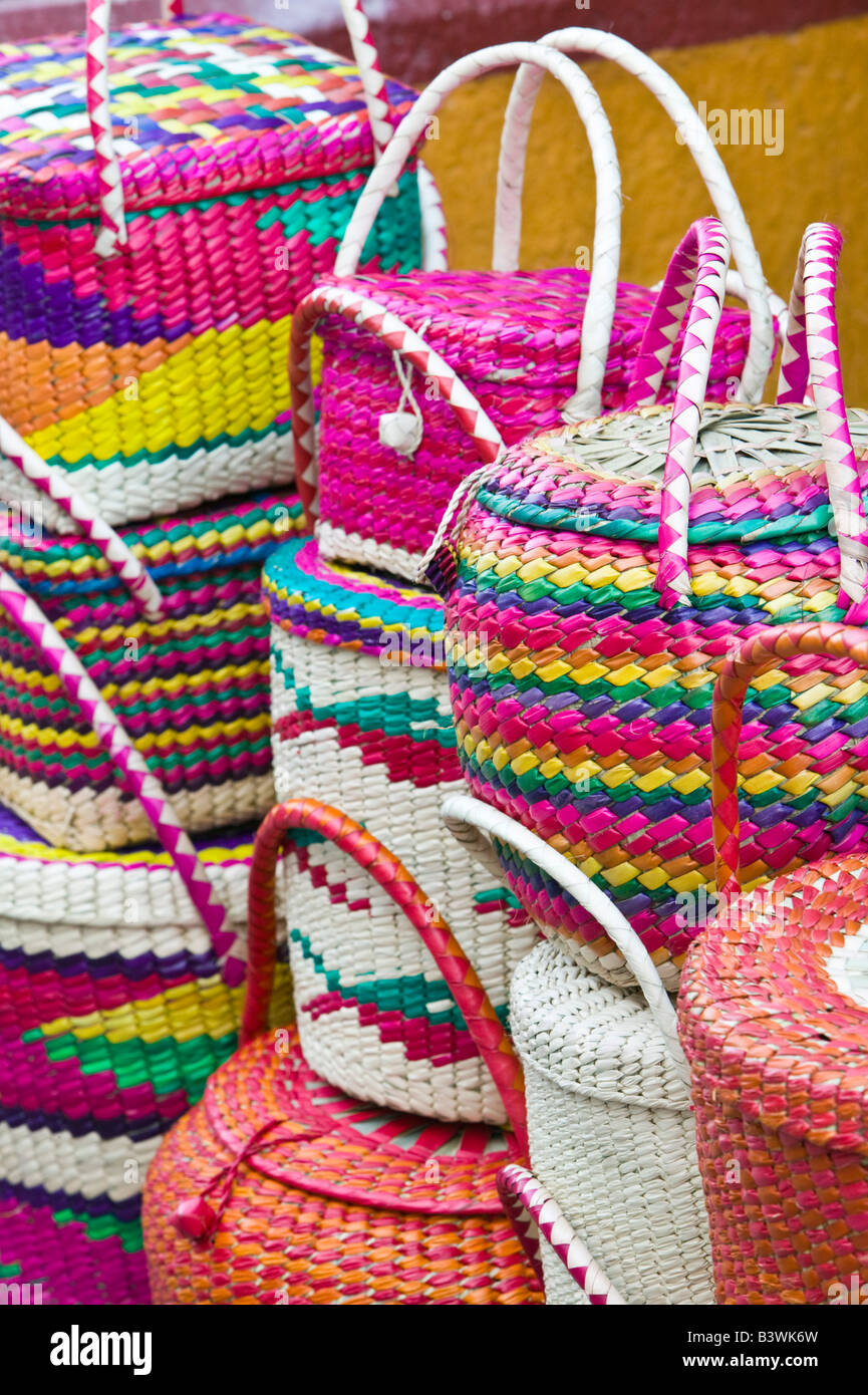 Mexican baskets hires stock photography and images Alamy