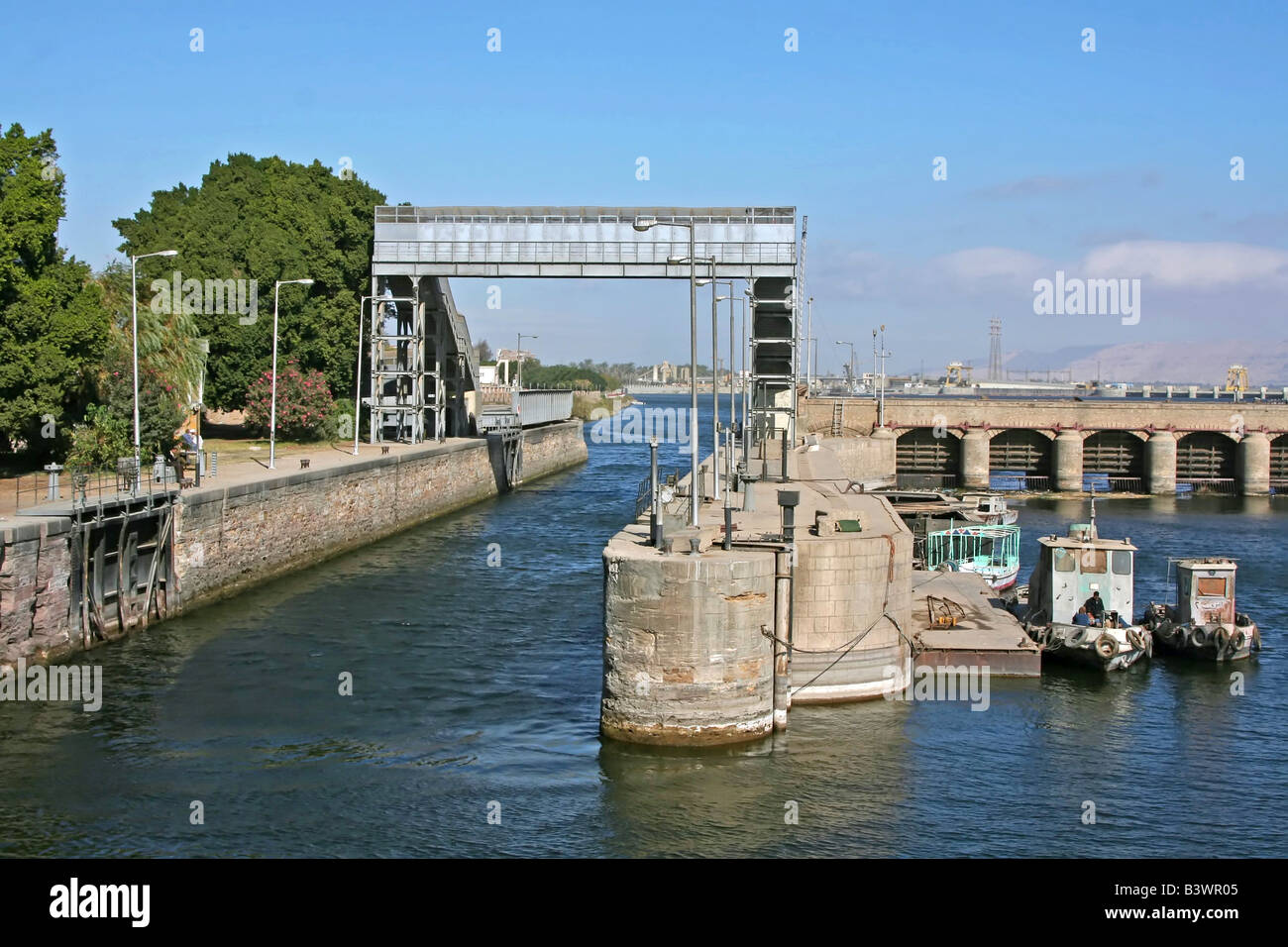 Egypt Esna lock Stock Photo Alamy
