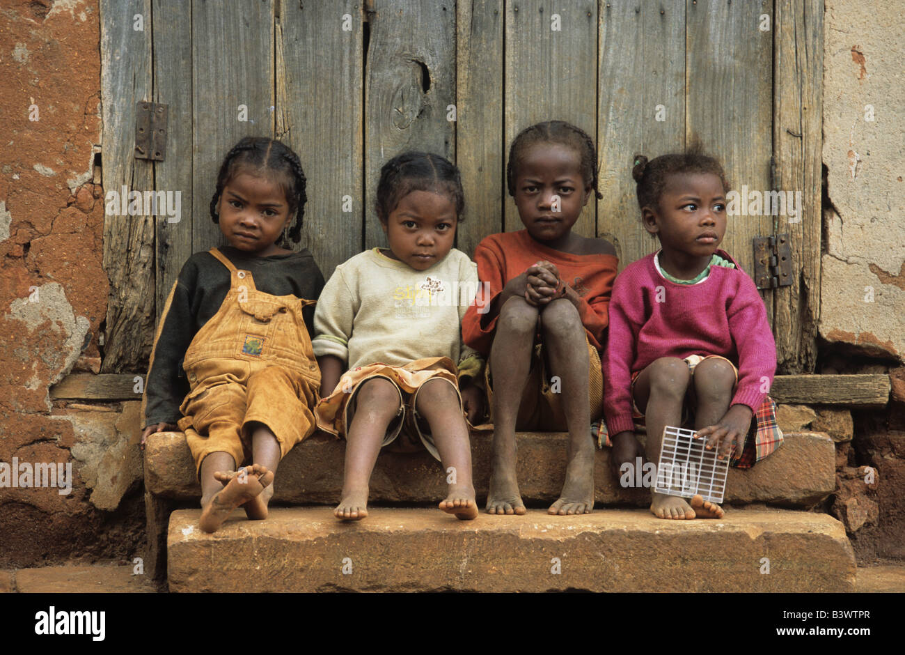 Betsileo children, Madagascar Stock Photo Alamy